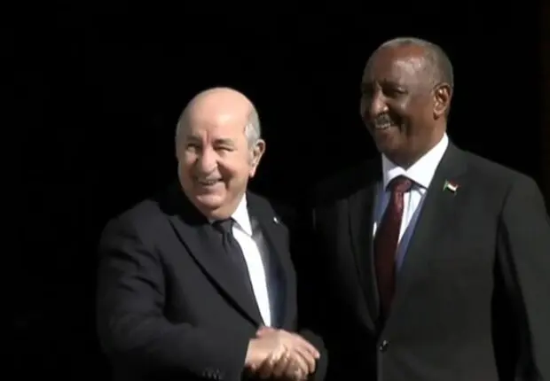 Tebboune accueille le président du Conseil de souveraineté transitoire du Soudan