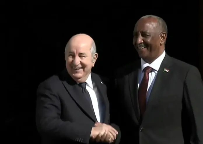 Tebboune accueille le président du Conseil de souveraineté transitoire du Soudan