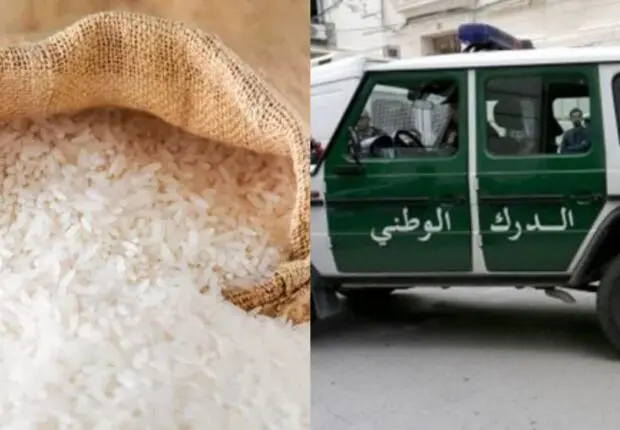 La gendarmerie nationale saisie 505,5 tonnes de riz à Boumerdes