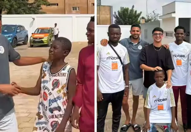 « On veut voir Riyad Mahrez », Rifka réalise le rêve de jeunes ivoiriens (CAN 2023)