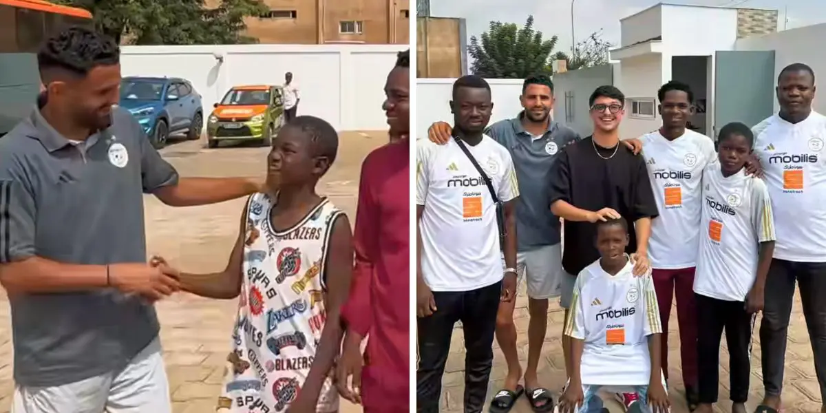 « On veut voir Riyad Mahrez », Rifka réalise le rêve de jeunes ivoiriens (CAN 2023)