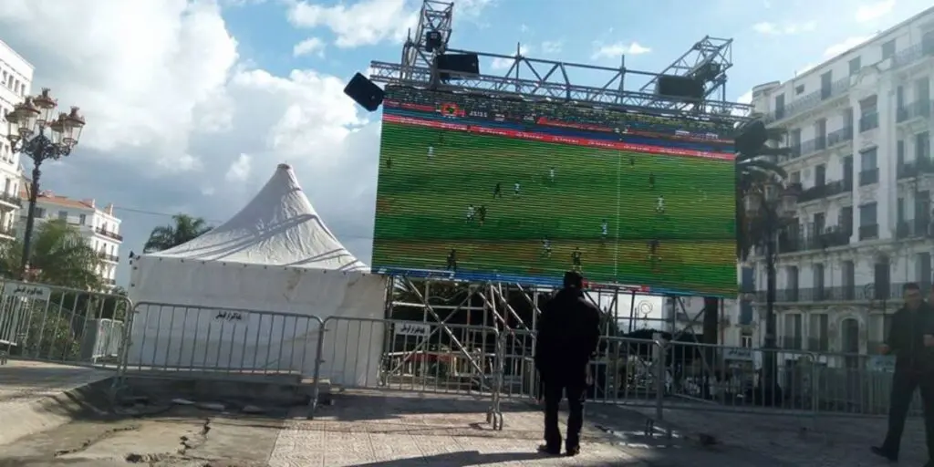 CAN 2023 : Des écrans géants à Alger pour regarder le match Algérie – Burkina Faso