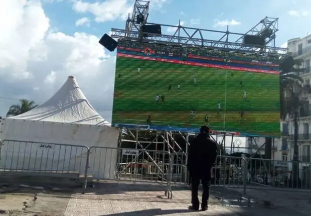 CAN 2023 : Des écrans géants à Alger pour regarder le match Algérie – Burkina Faso