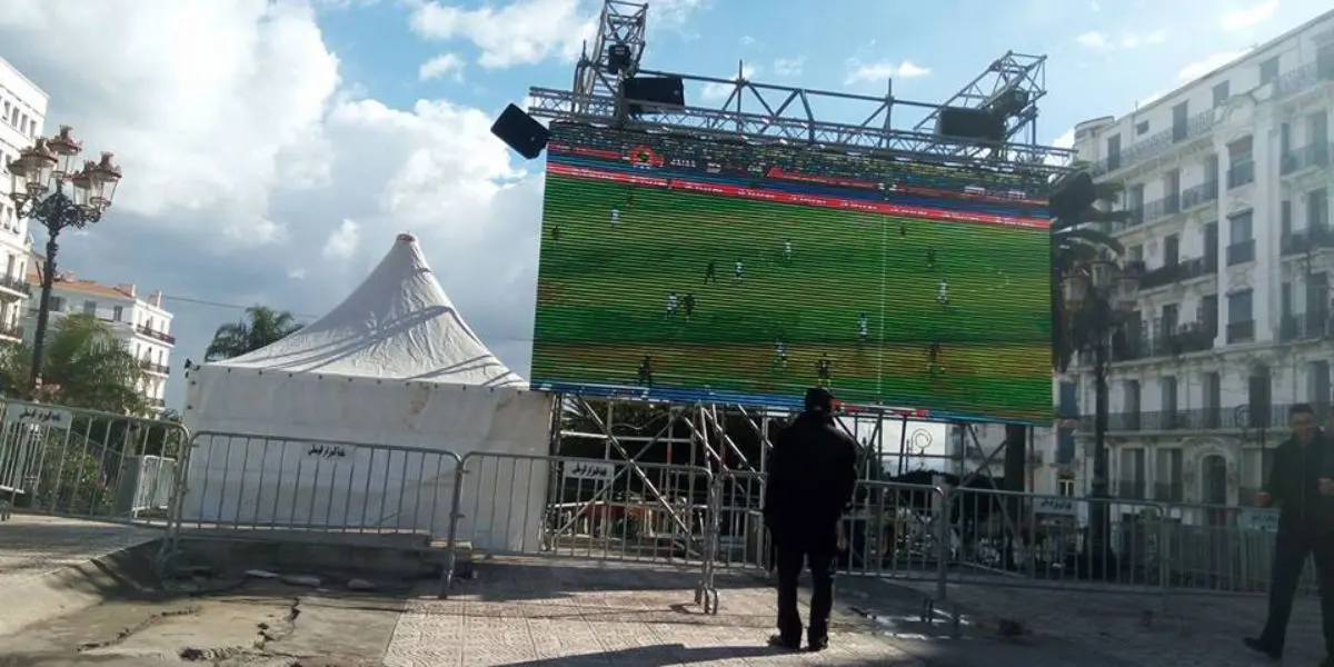 CAN 2023 : Des écrans géants à Alger pour regarder le match Algérie – Burkina Faso