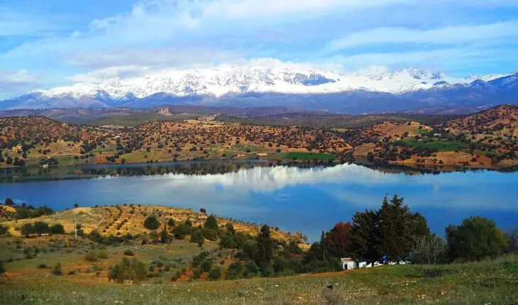 Barrage de Tilesdit à Bouira (Algérie)