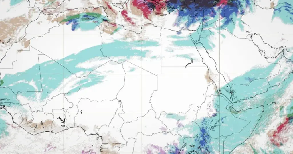 Voici la quantité de pluie qui est tombée en Algérie le 20 et 21 janvier