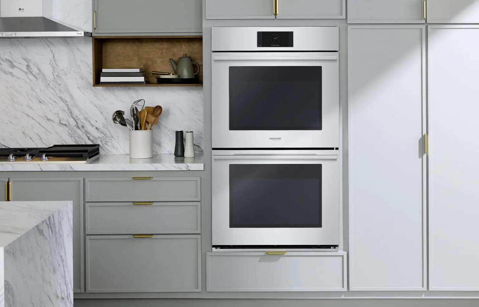 KBIS 2024 : LG dévoile la nouvelle série de cuisines signature Transitional Series
