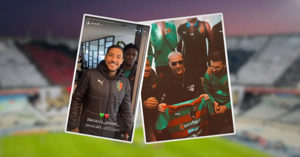 MCA – CSC : la star DJ Snake à Alger pour assister au match choc