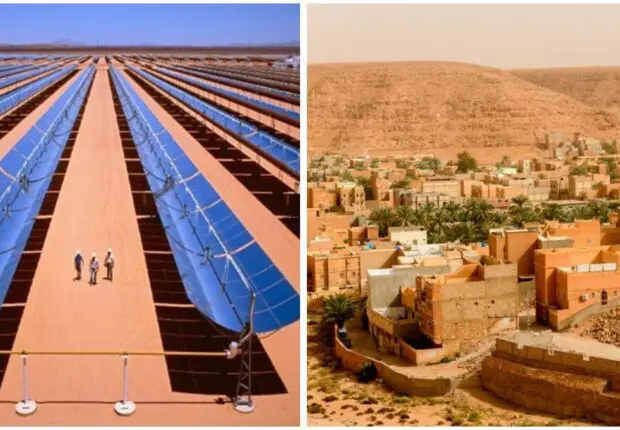 Tamadjert, le 1ᵉʳ village algérien alimenté à l’énergie solaire à 100 %