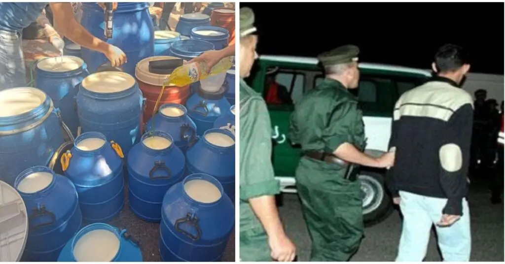 Boumerdès : démantèlement d’un réseau de trafic de lait frelaté à l’esprit de sel