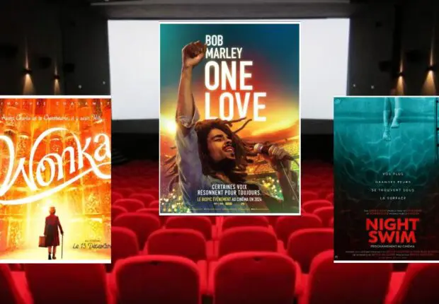 Bob Marley, Night Swim et Wonka au cinéma Garden City ces 15, 16 et 17 février