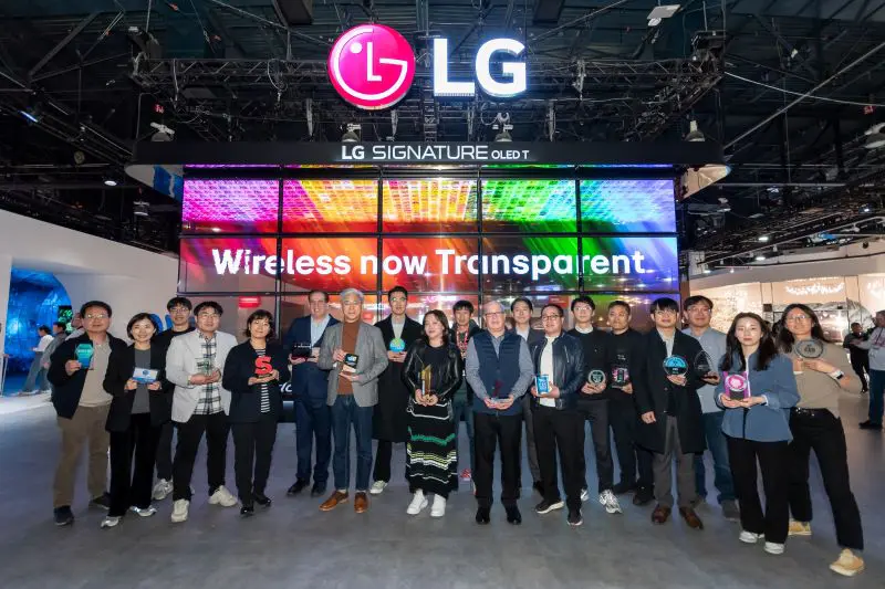 L’engagement de LG en faveur de l’innovation est reconnu par de nombreux prix au CES 2024