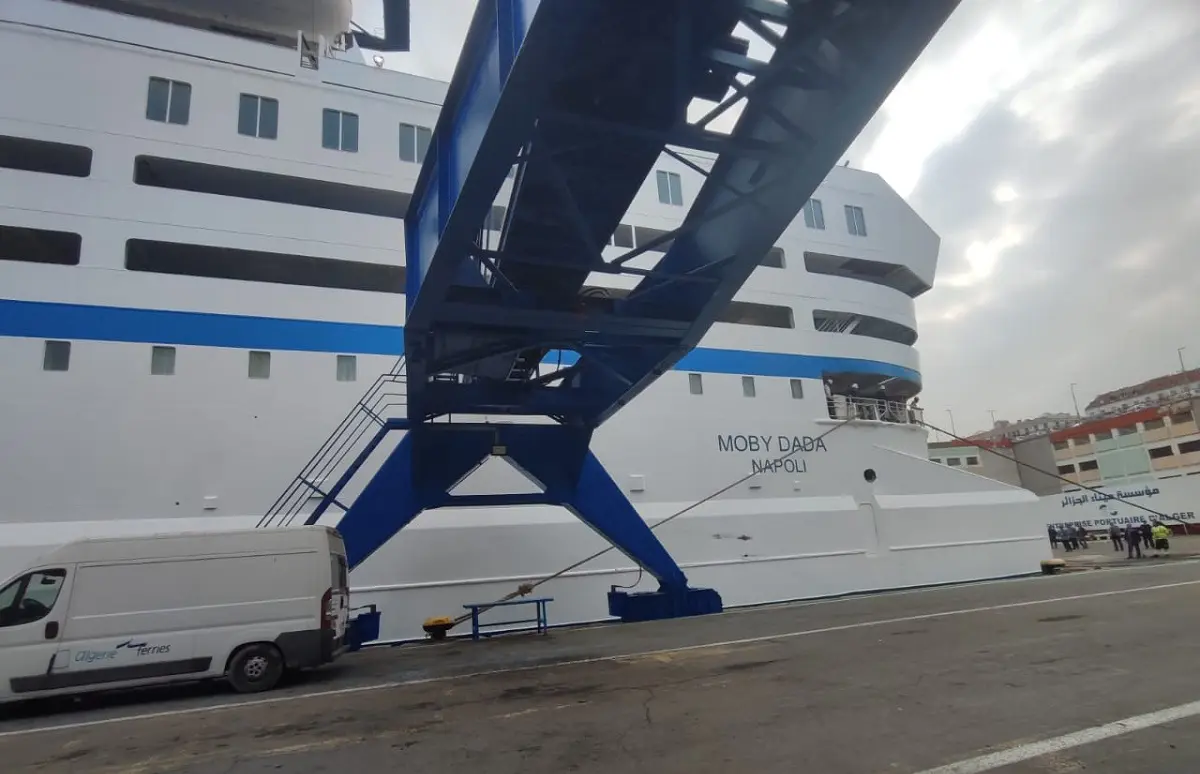 Algérie Ferries affrète un nouveau navire et renforce sa flotte (IMAGES)