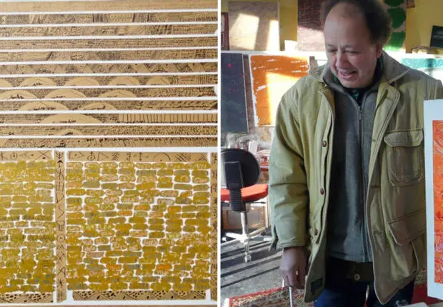 « Wast-ed-Dar » : l’artiste algérien Salim Lekouaghet expose à Paris