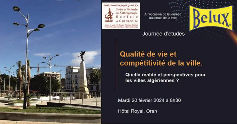 Journée nationale de la ville 2024 : BELUX organise une journée d’étude à Oran