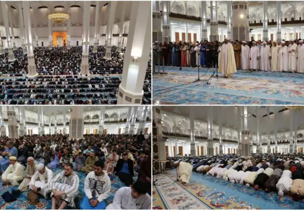 Grande Mosquée d’Alger – Ramadan 2024 : 45.000 fidèles pour la 1ère prière de Tarawih