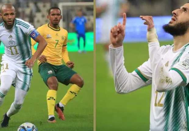 Algérie 3 – Afrique du Sud 3 : Benzia étincelant et une défense à revoir