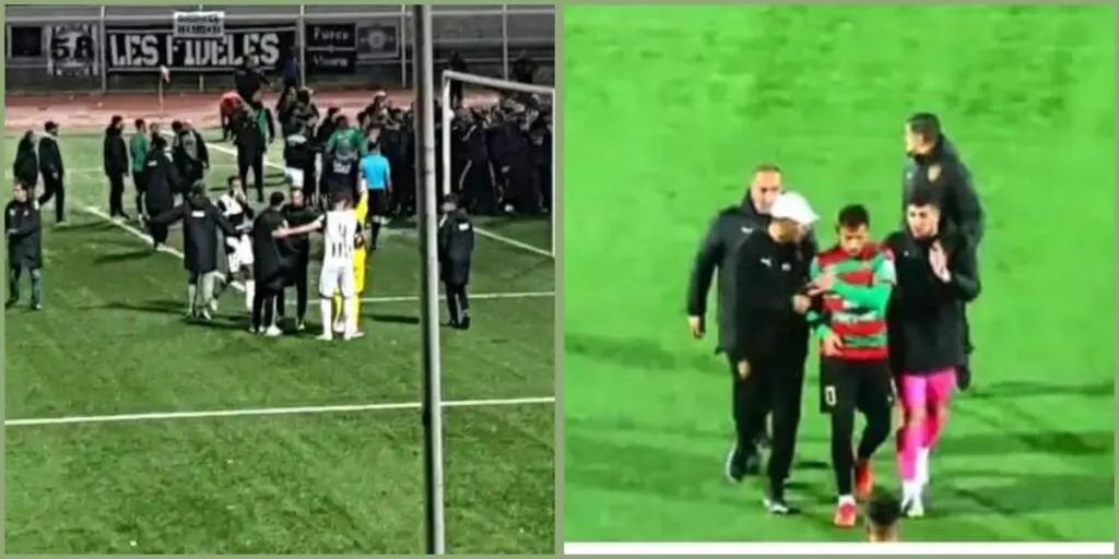 Après Guedioura, Belaïli pète un plomb et bouscule l&rsquo;arbitre
