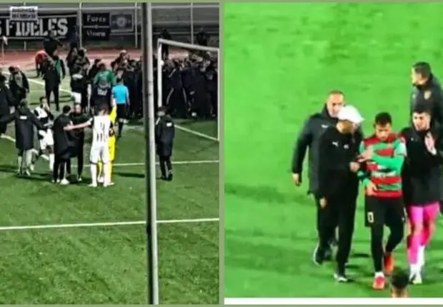 Après Guedioura, Belaïli pète un plomb et bouscule l’arbitre