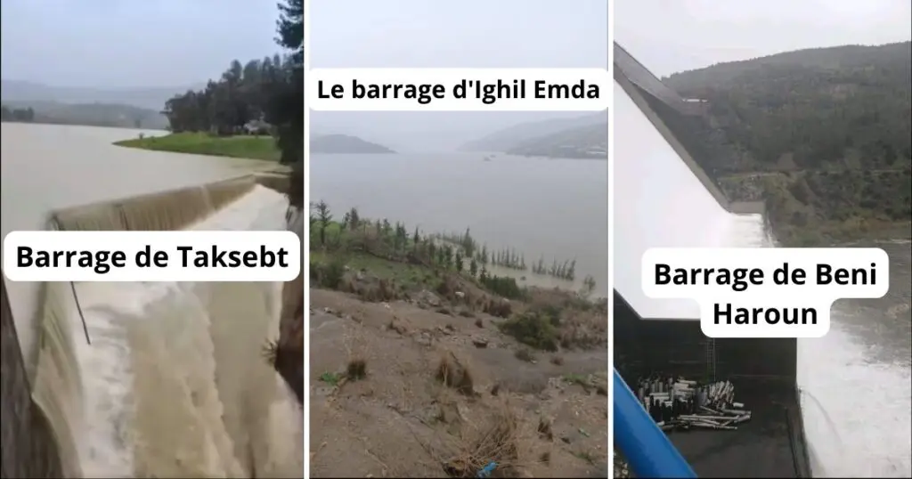 Barrages en Algérie : le taux de remplissage au plus haut depuis 3 ans