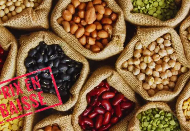 L’OAIC annonce la baisse des prix des légumes secs : voici les nouveaux tarifs