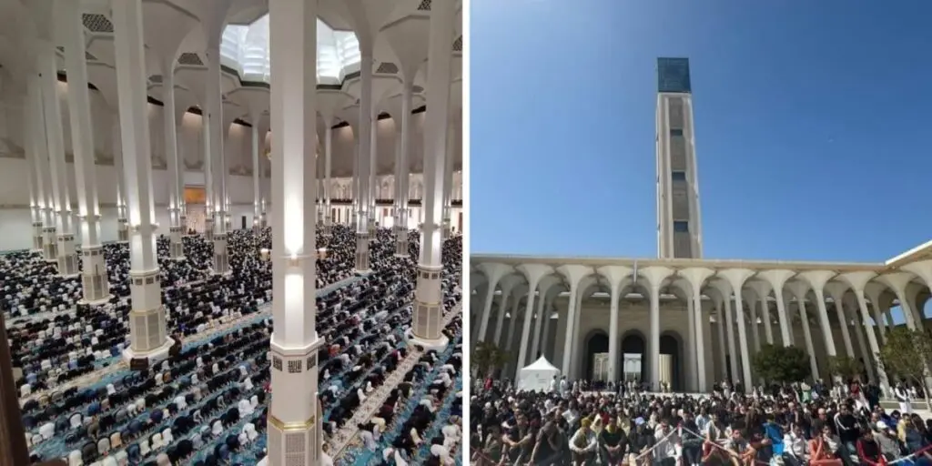 Grande Mosquée d’Alger – Ramadan 2024 : plus de 50 000 fidèles rassemblés ce vendredi