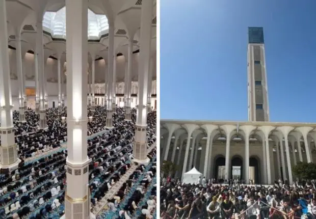 Grande Mosquée d’Alger – Ramadan 2024 : plus de 50 000 fidèles rassemblés ce vendredi