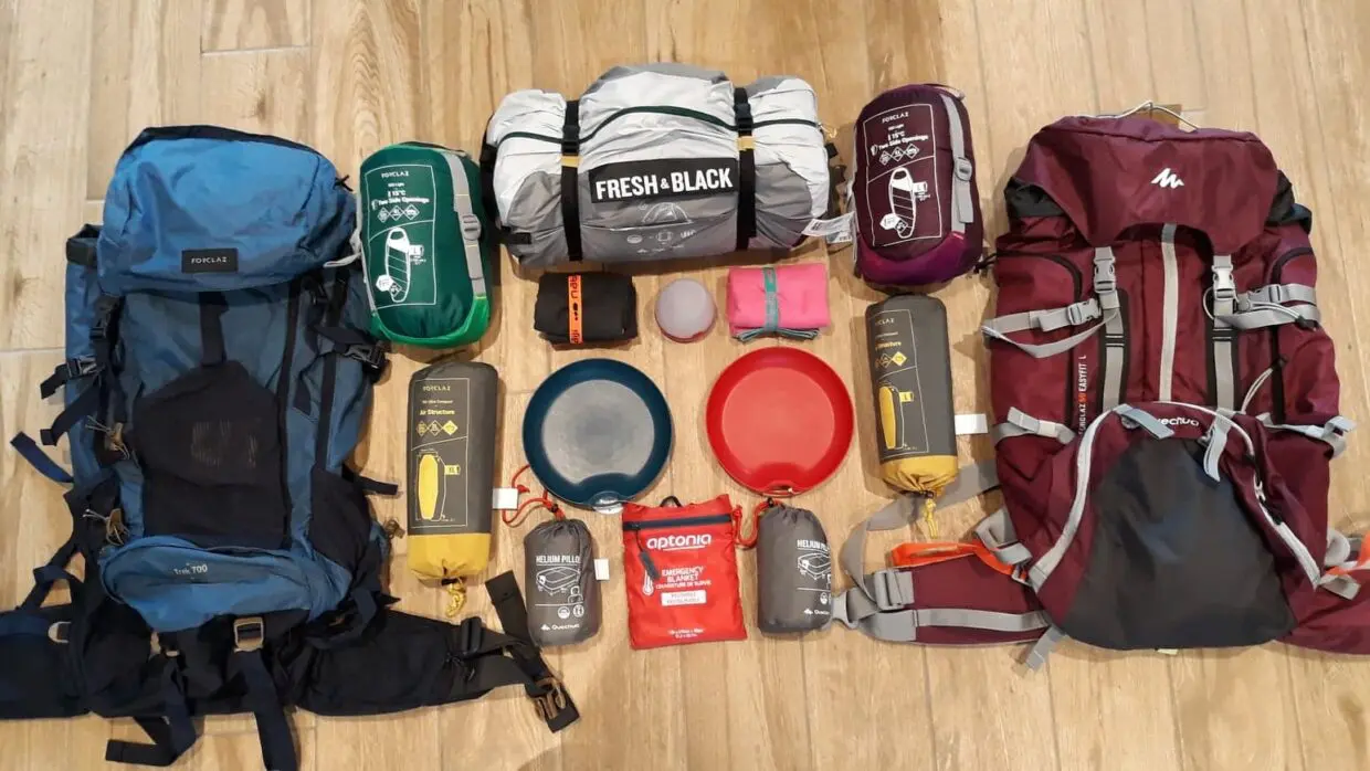 Materiel bivouac