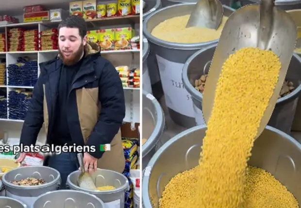 Ramadan 2024: dans son épicerie de Paris, Riad fait découvrir des produits 100% algériens