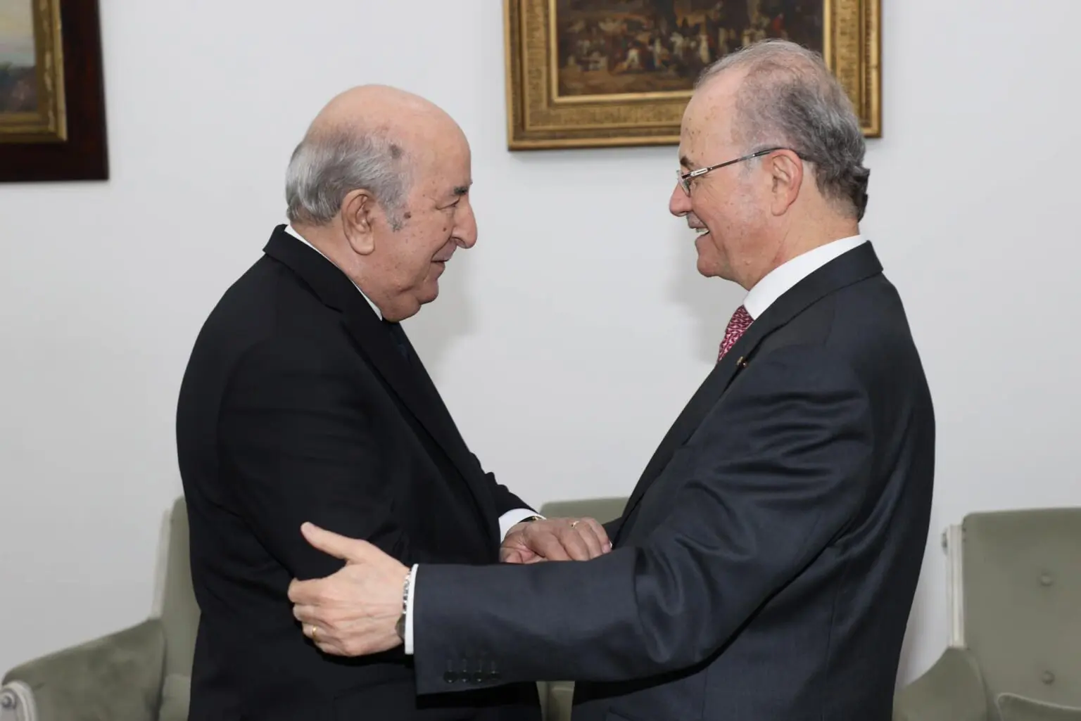 Le Premier ministre palestinien en Algérie : Tebboune le reçoit