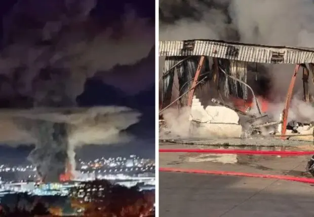 Un incendie spectaculaire sème la panique à Annaba : le bilan de la protection civile