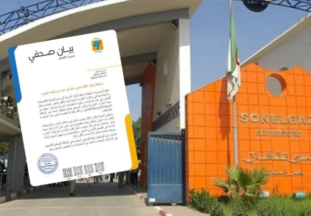 Sonelgaz lance une vaste campagne de recrutement dans ces wilayas