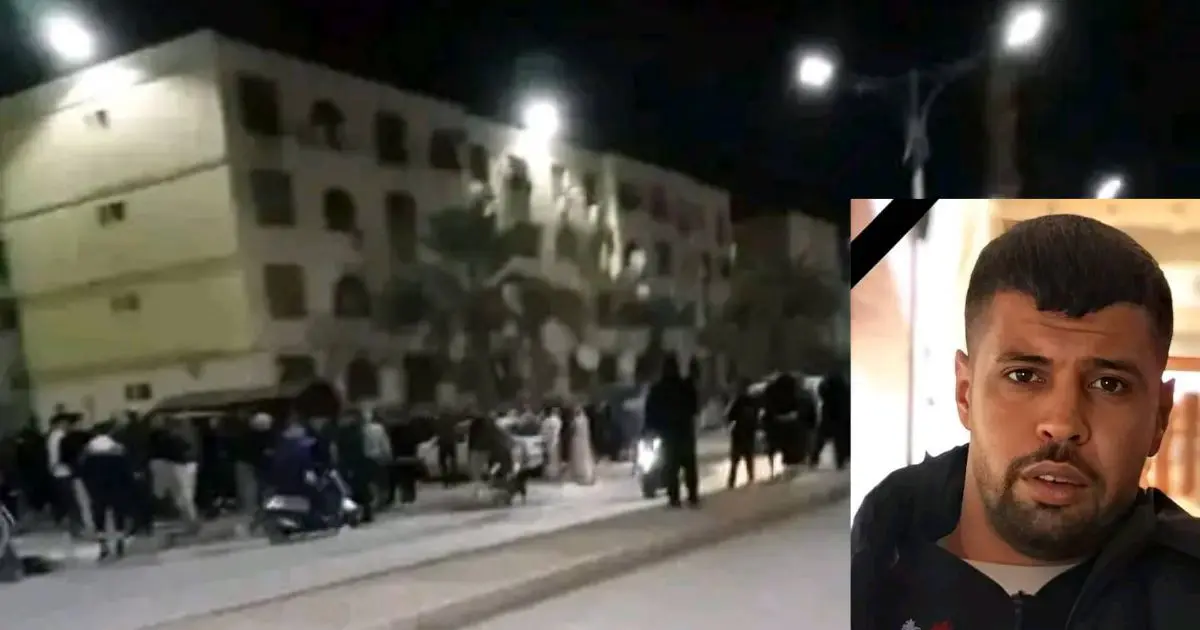 Biskra sous le choc : un tireur à moto cagoulé assassine un jeune homme en pleine rue