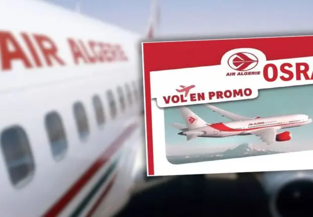Air Algérie – Offre Osra : 2 000 agences partenaires en France
