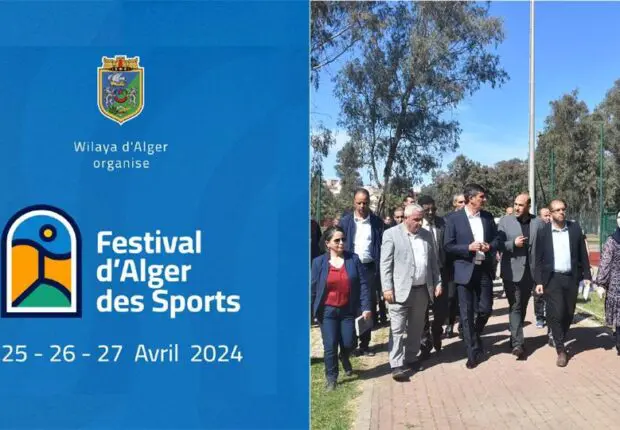 La capitale accueille la 1ʳᵉ édition du Festival d’Alger des Sports du 25 au 27 avril !