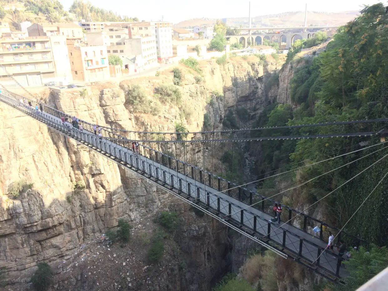La passerelle Mellah Slimane à Constantine