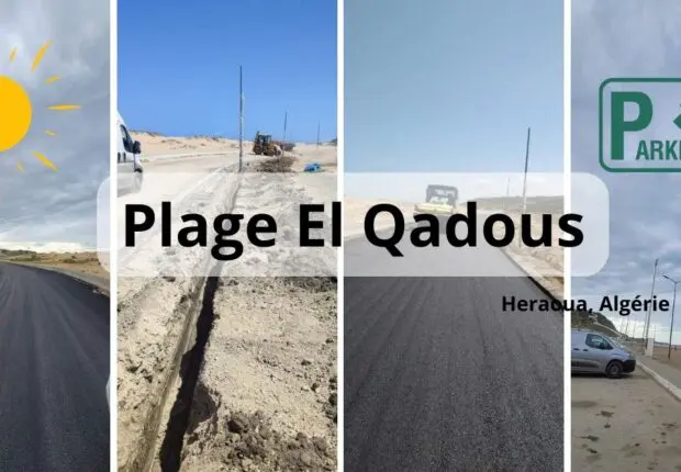 La plage El Qadous : Prête à accueillir les vacanciers pour une saison estivale