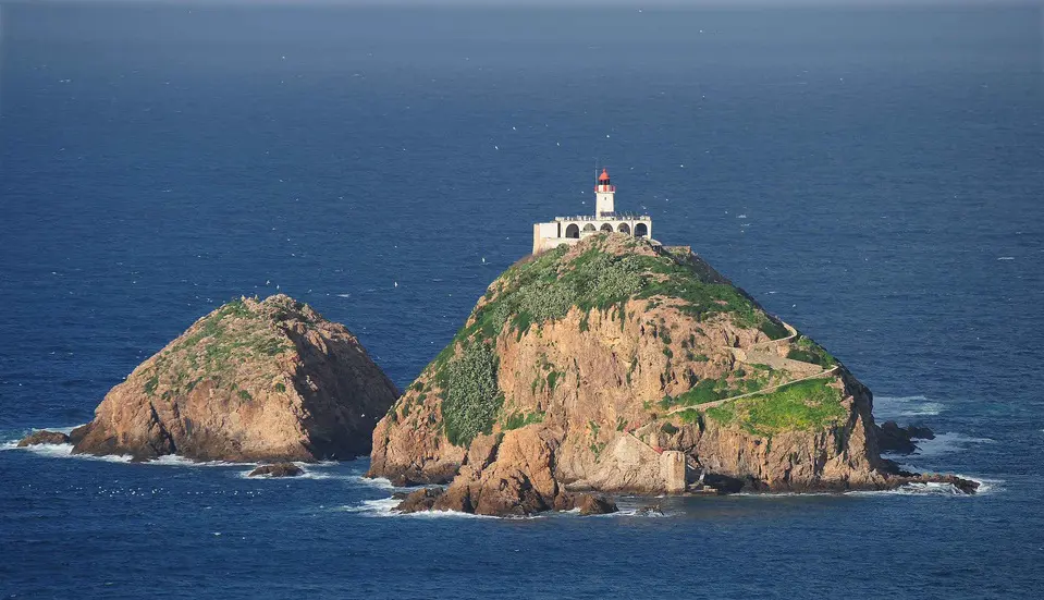 L'ile Srigina à Skikda