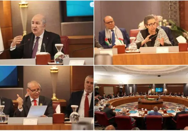 Rencontre du président Tebboune avec des chefs des partis politiques