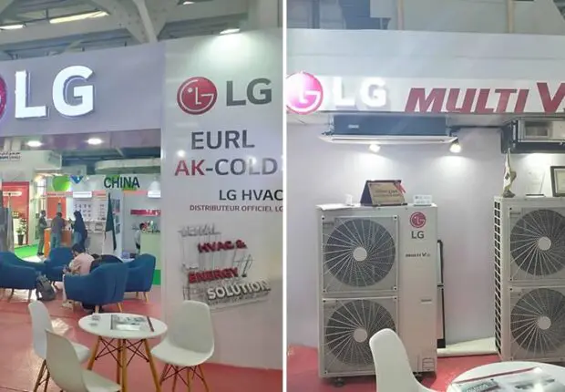 LG Electronics Algérie présente ses solutions de climatisation centralisée au BATIMATEC