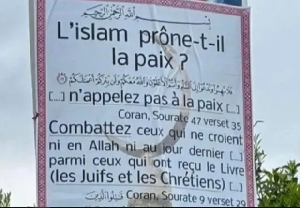 France : des affiches islamophobes secouent la ville de Bourg-en-Bresse