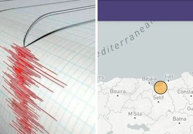 Tremblement de terre en Algérie : Jijel secouée par un séisme de magnitude 4