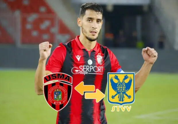 USM Alger : Zineddine Belaid rejoint Saint-Trond (Belgique) pour 10 milliards de centimes