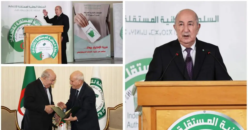 Présidentielle 2024 : Tebboune dépose officiellement son dossier de candidature à l’ANIE