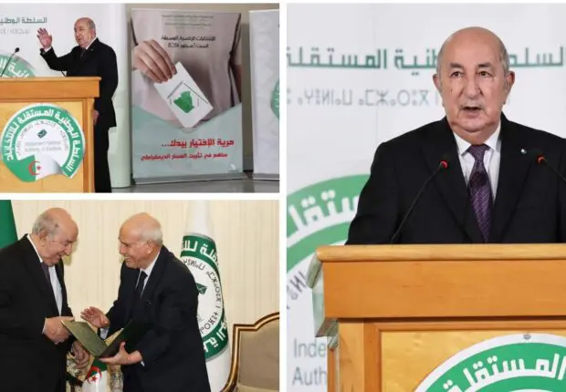 Présidentielle 2024 : Tebboune dépose officiellement son dossier de candidature à l&rsquo;ANIE