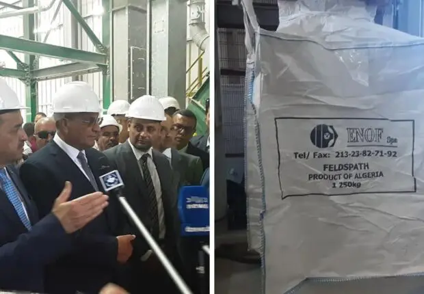 Pour la 1ʳᵉ fois de son histoire : l’Algérie se lance dans l’exportation du feldspath