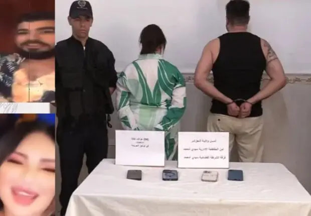 Ils brûlent des billets de 1000 DA en direct : un couple de tiktokeurs algériens arrêté par la police