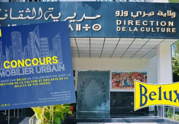 BELUX vous invite à participer au concours « mobilier urbain » de Tizi-Ouzou