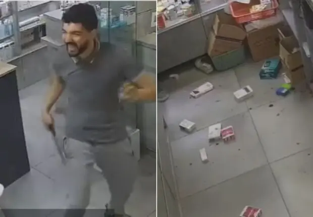 Une femme et ses enfants attaquent une pharmacie à Bab Ezzouar (VIDEO)