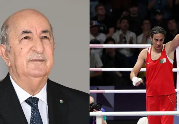 Tebboune félicite Imane Khelif suite à sa qualification pour la 1/2 finale aux JO de Paris 2024